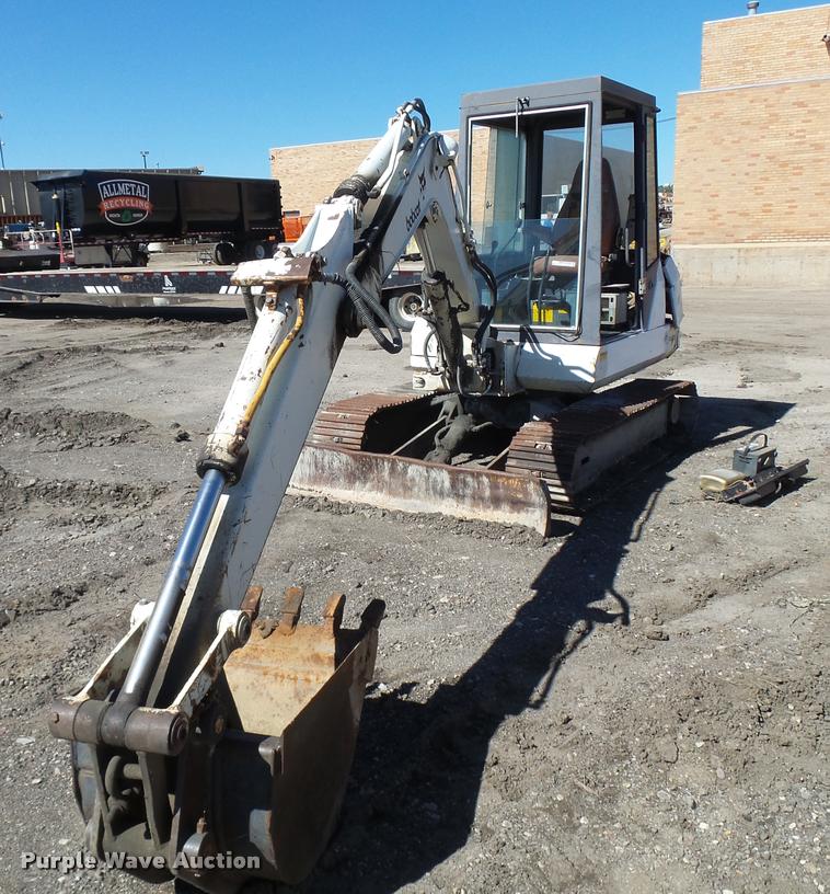 image for item CA9952 Bobcat 116 compact excavator