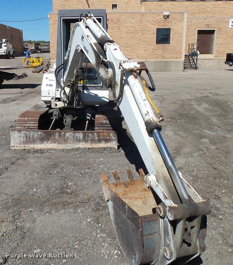 image for item CA9952 Bobcat 116 compact excavator