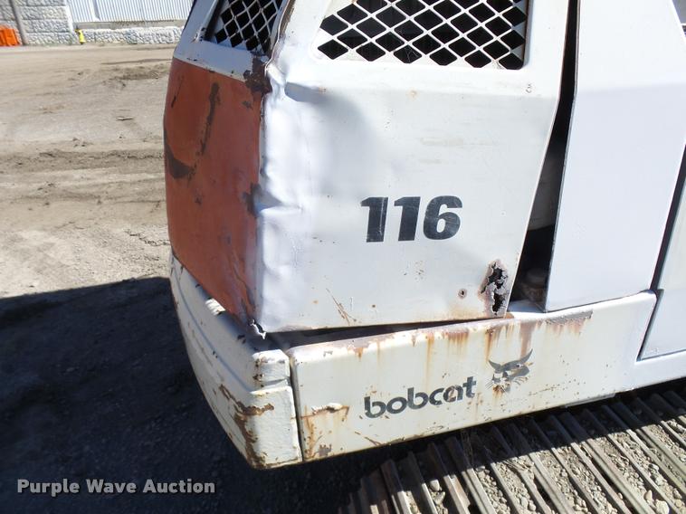 image for item CA9952 Bobcat 116 compact excavator