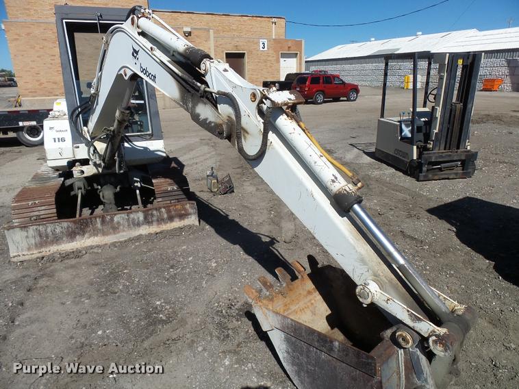 image for item CA9952 Bobcat 116 compact excavator