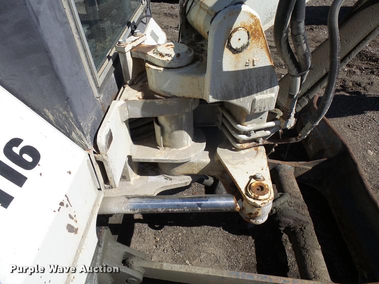 image for item CA9952 Bobcat 116 compact excavator
