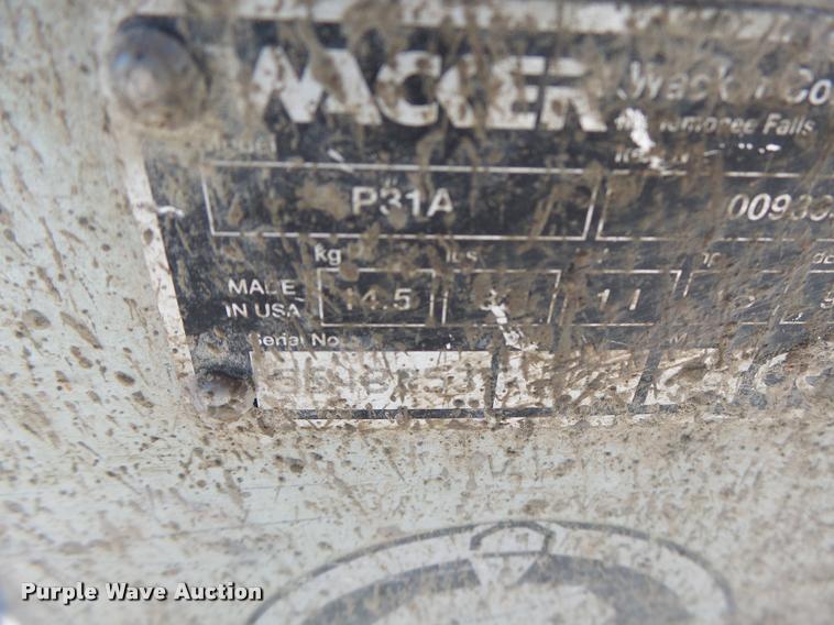 image for item CC9404 Wacker P31A vibratory screed