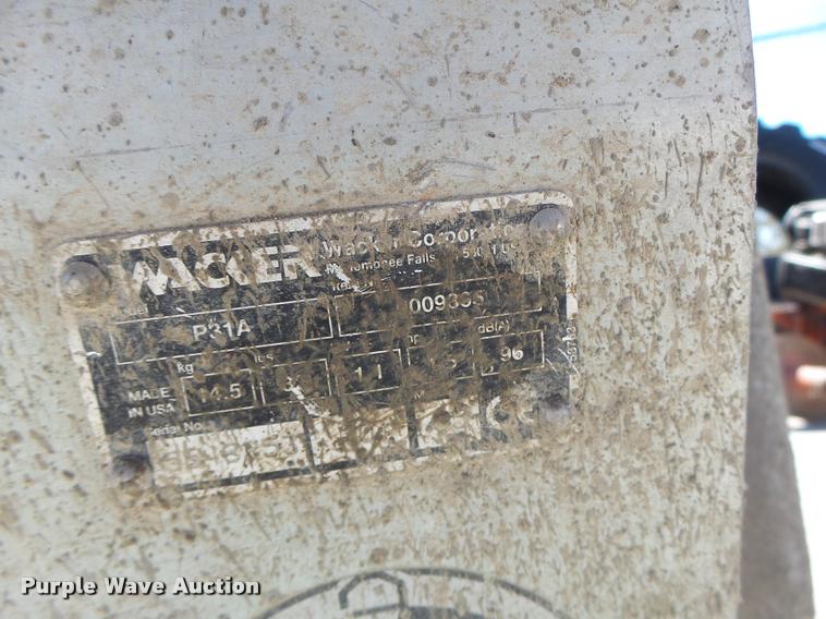 image for item CC9404 Wacker P31A vibratory screed