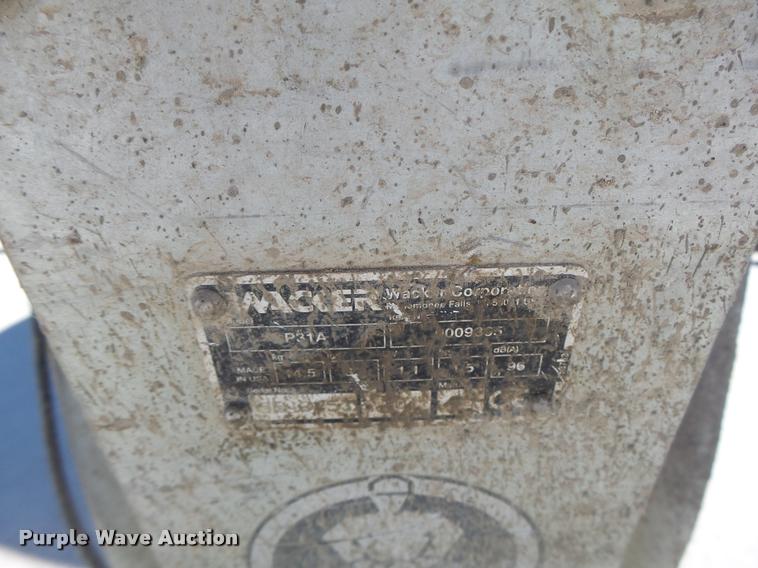 image for item CC9404 Wacker P31A vibratory screed