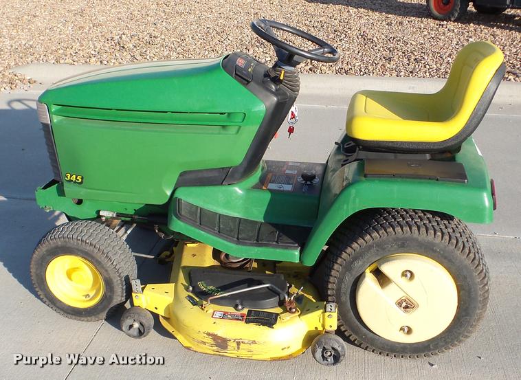 image for item DA2906 John Deere 345 lawn mower