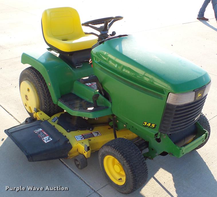 image for item DA2906 John Deere 345 lawn mower