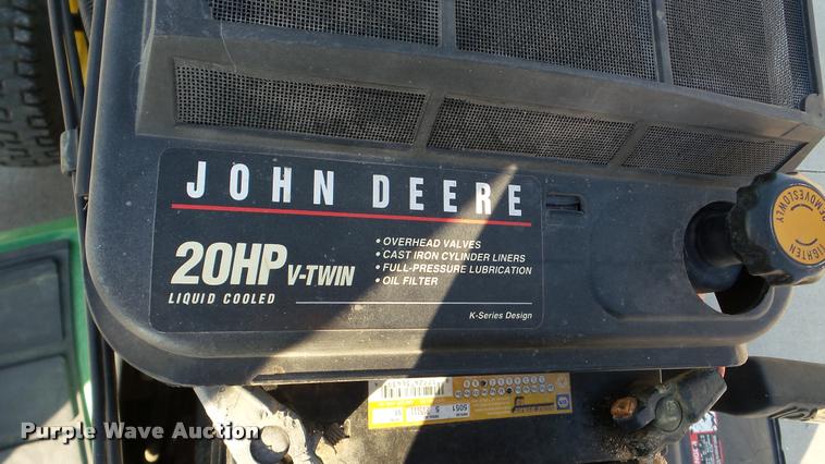 image for item DA2906 John Deere 345 lawn mower