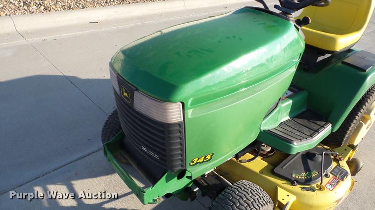 image for item DA2906 John Deere 345 lawn mower
