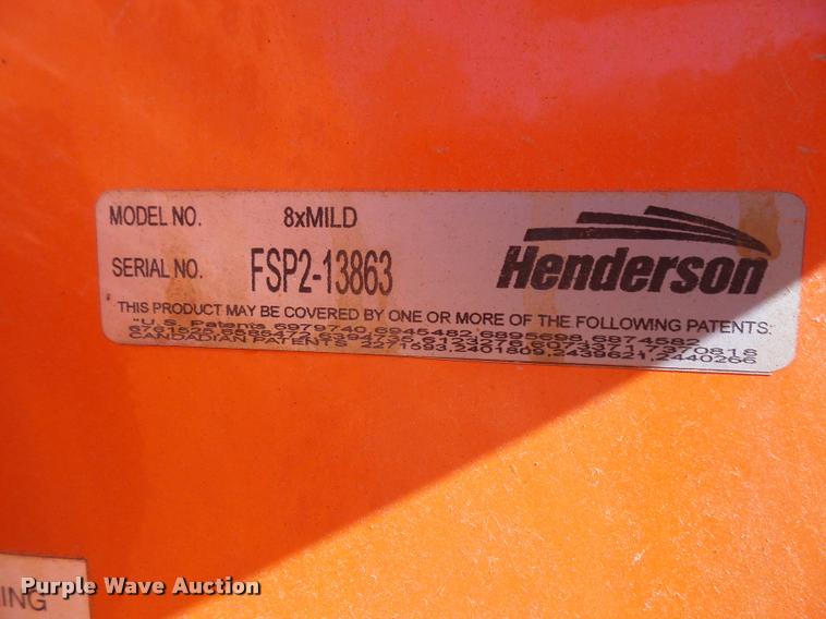 image for item DA3999 Henderson 8XMILD spreader
