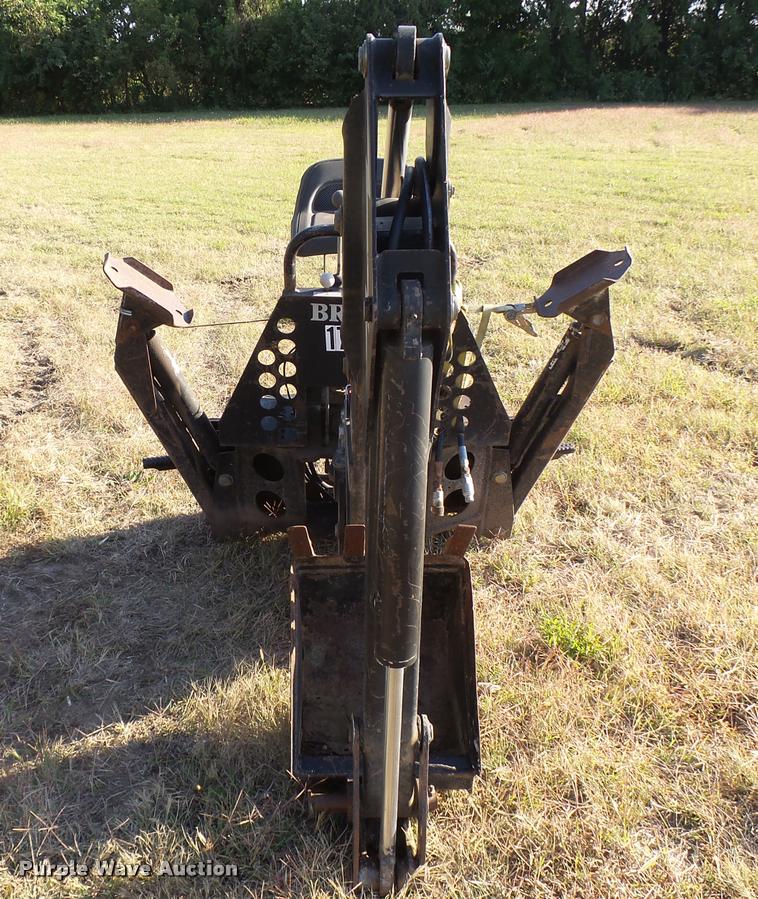image for item DA9834 Bradco 408 skid steer backhoe attachment