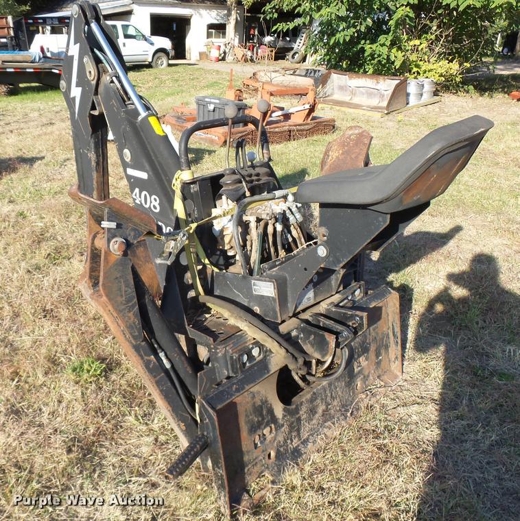 image for item DA9834 Bradco 408 skid steer backhoe attachment