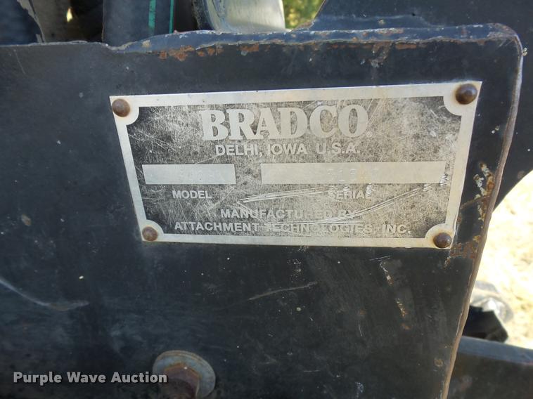 image for item DA9834 Bradco 408 skid steer backhoe attachment