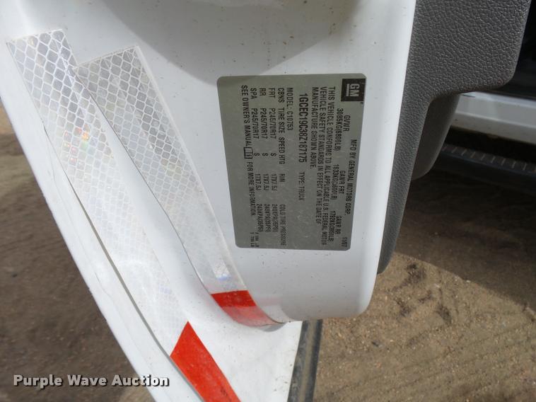 image for item DA9919 2008 Chevrolet Silverado 1500 Ext. Cab pickup truck