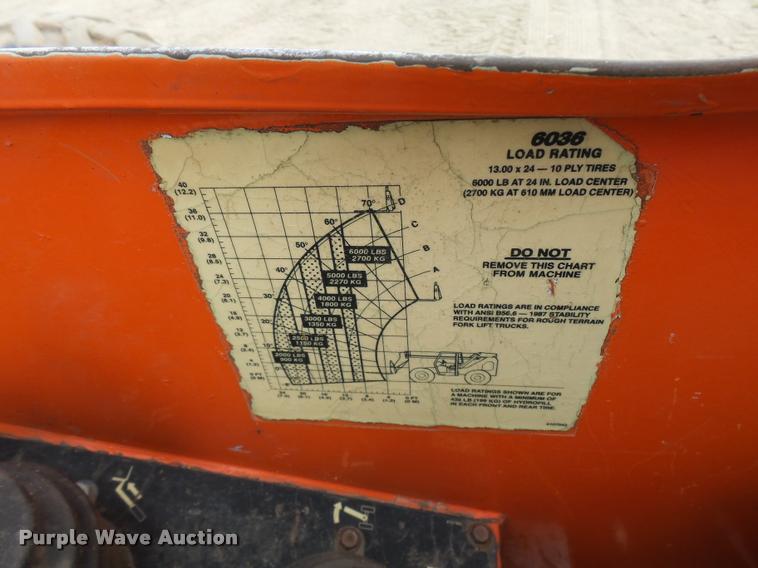 image for item DA9921 JLG Sky Trak B8400 telehandler