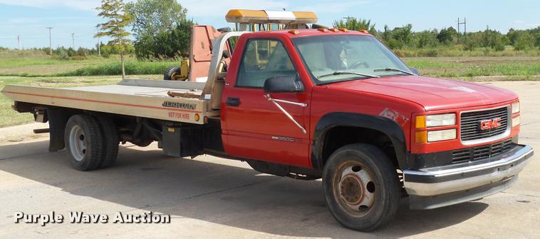 image for item DB4542 1998 GMC Sierra 3500HD SLE rollback truck