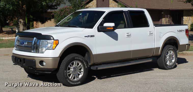 image for item DB4550 2011 Ford F150 Lariat Special Edition SuperCrew pickup truck