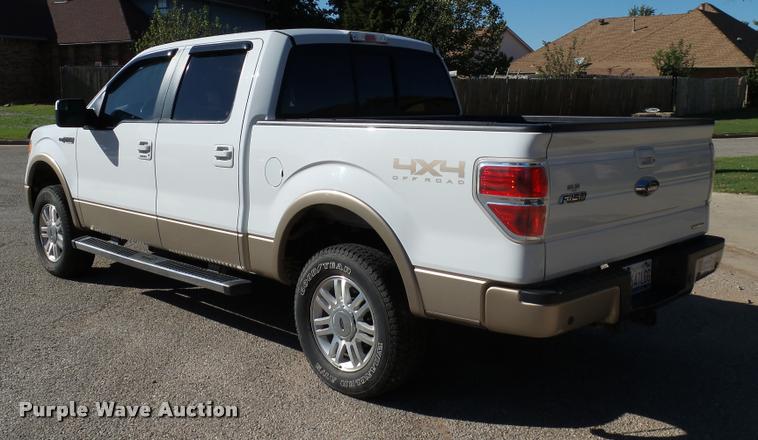 image for item DB4550 2011 Ford F150 Lariat Special Edition SuperCrew pickup truck