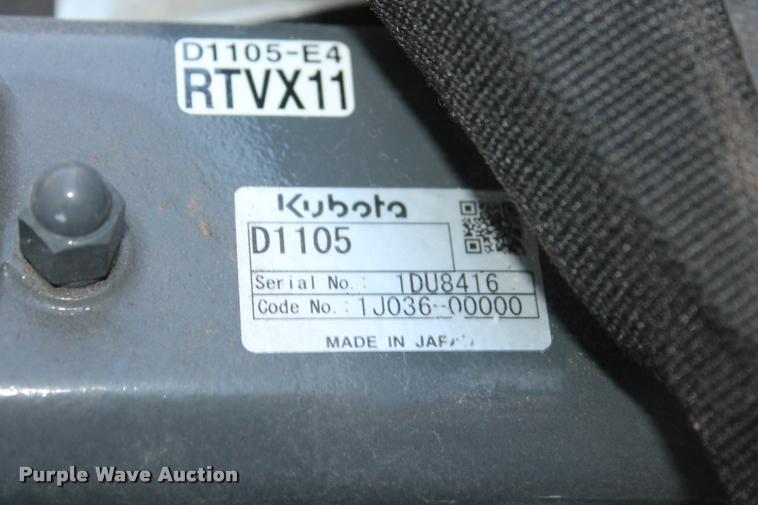 image for item DB4556 2013 Kubota RTV-X1100C utility vehicle