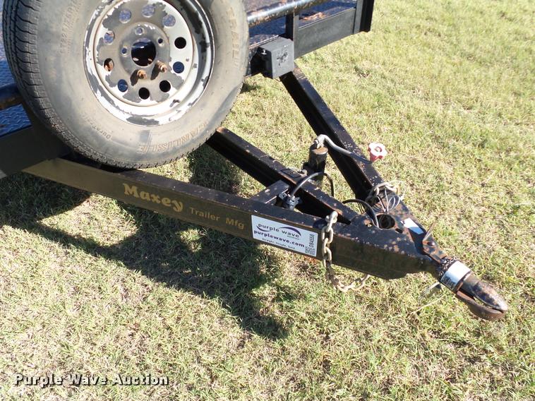 image for item DB4558 2006 Maxey equipment trailer