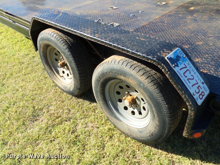 image for item DB4558 2006 Maxey equipment trailer