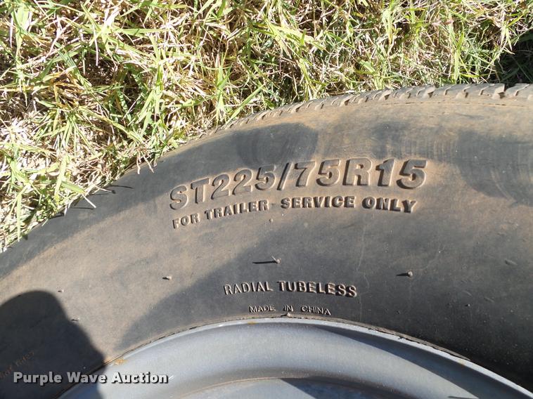 image for item DB4558 2006 Maxey equipment trailer