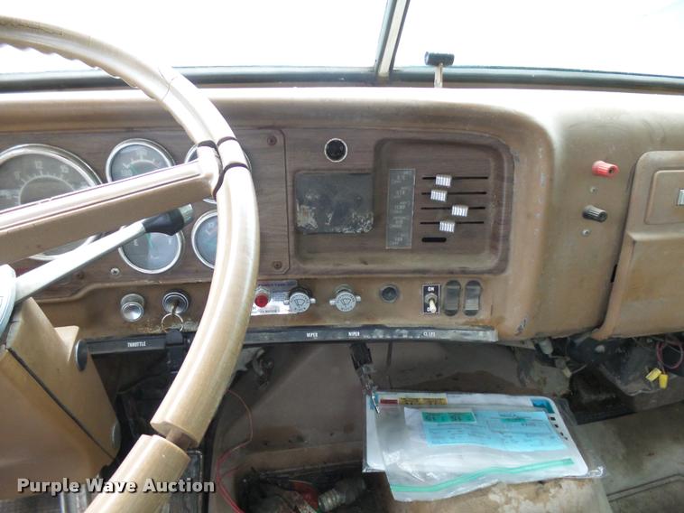 image for item J1634 1979 Chevrolet Bruin truck with tree spade