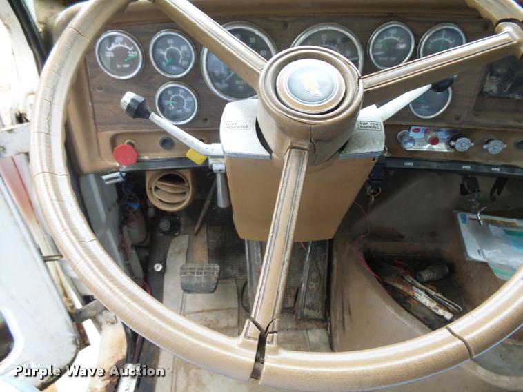 image for item J1634 1979 Chevrolet Bruin truck with tree spade