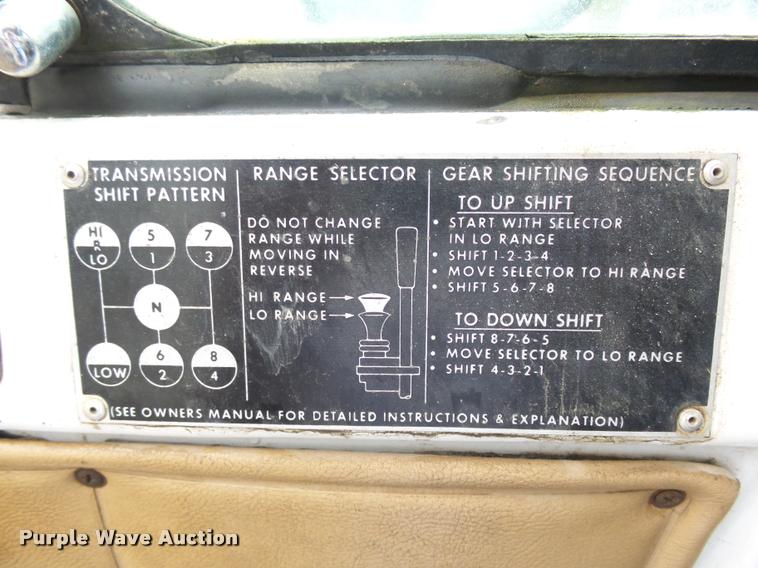 image for item J1634 1979 Chevrolet Bruin truck with tree spade