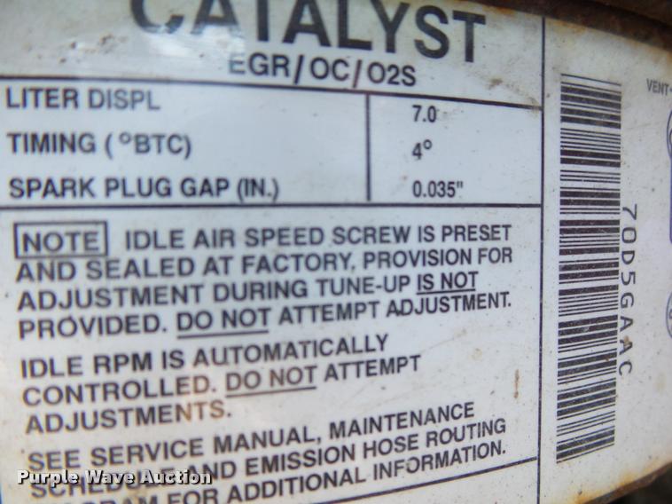 image for item K1108 1994 GMC TopKick C7000 wrecker truck