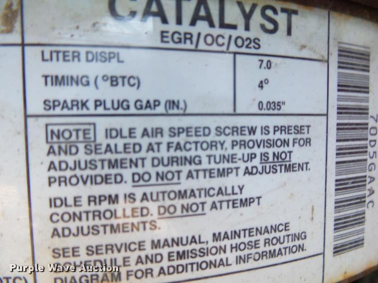 image for item K1108 1994 GMC TopKick C7000 wrecker truck