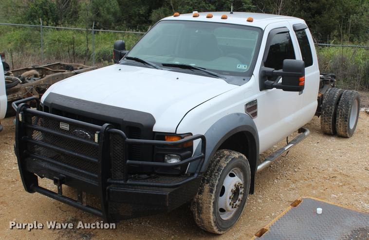 image for item K1948 2010 Ford F550 Super Duty XL SuperCab truck cab and chassis