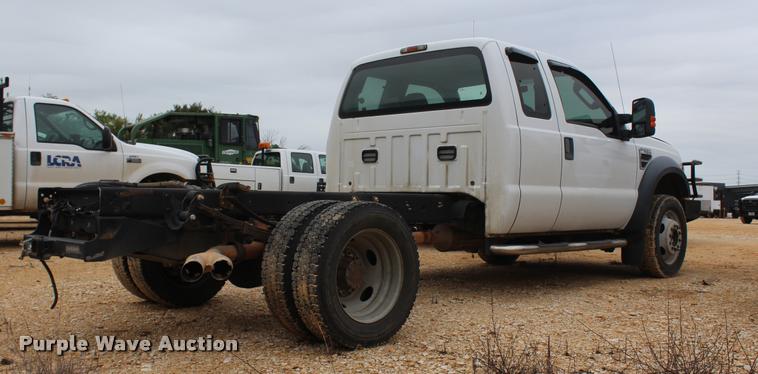 image for item K1948 2010 Ford F550 Super Duty XL SuperCab truck cab and chassis