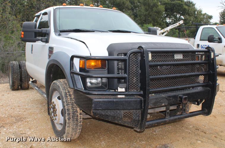 image for item K1948 2010 Ford F550 Super Duty XL SuperCab truck cab and chassis
