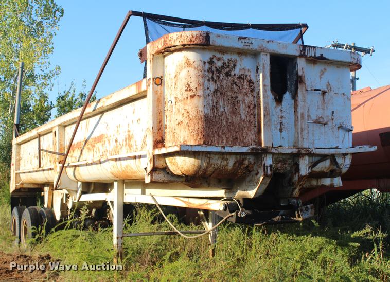 image for item K1954 1984 Cherokee end dump trailer