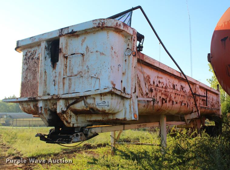 image for item K1954 1984 Cherokee end dump trailer