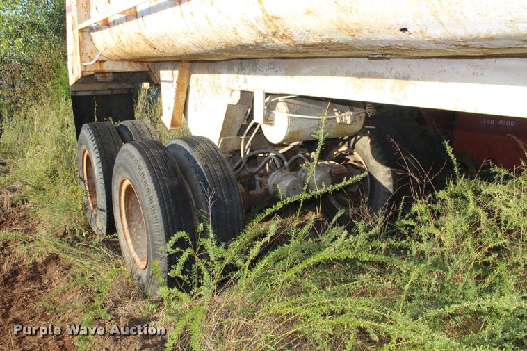 image for item K1954 1984 Cherokee end dump trailer