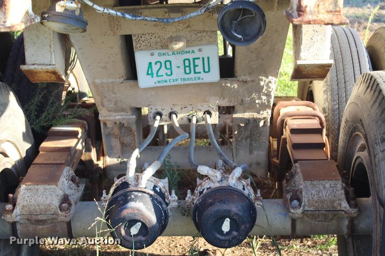 image for item K1954 1984 Cherokee end dump trailer