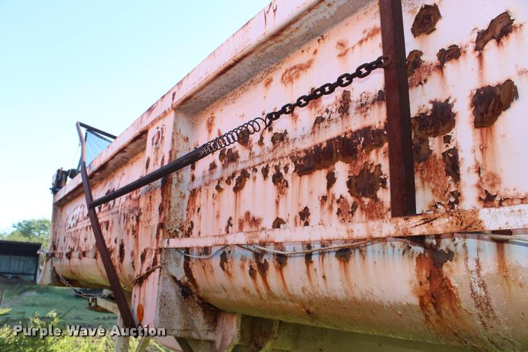 image for item K1954 1984 Cherokee end dump trailer