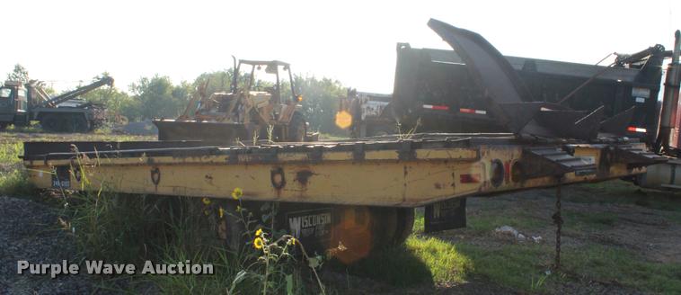 image for item K1966 Shop built equipment trailer