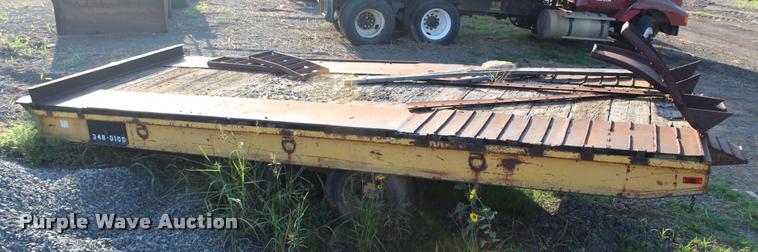 image for item K1966 Shop built equipment trailer