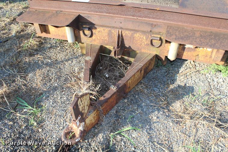 image for item K1966 Shop built equipment trailer