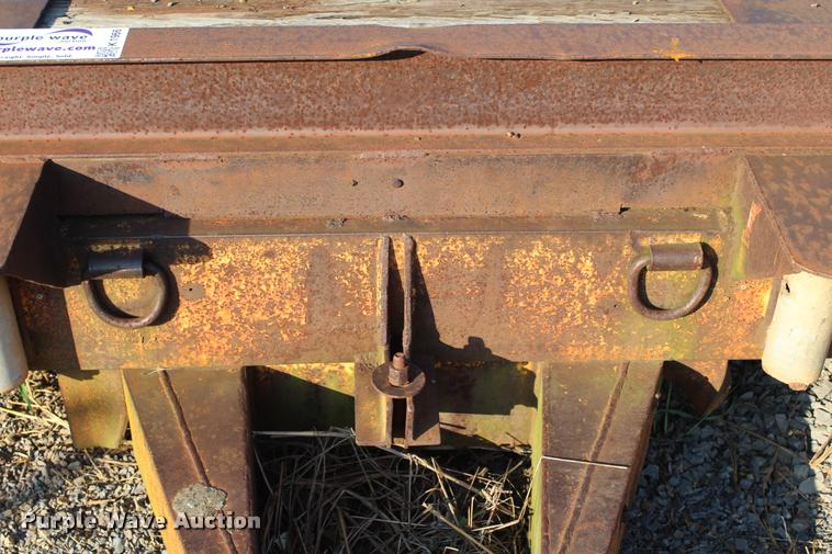 image for item K1966 Shop built equipment trailer