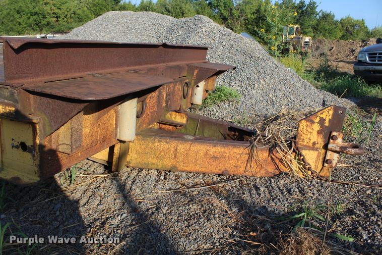image for item K1966 Shop built equipment trailer