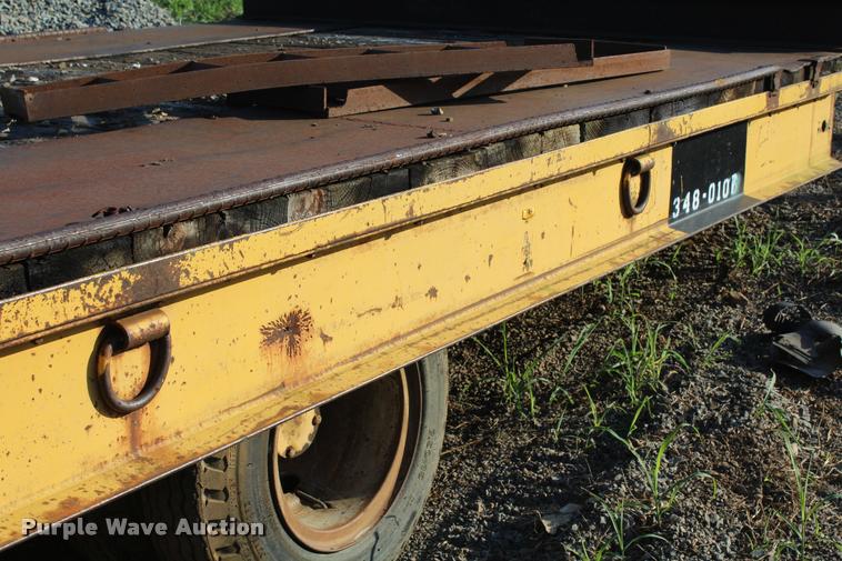 image for item K1966 Shop built equipment trailer
