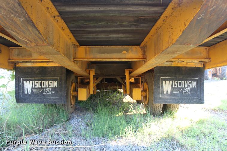 image for item K1966 Shop built equipment trailer