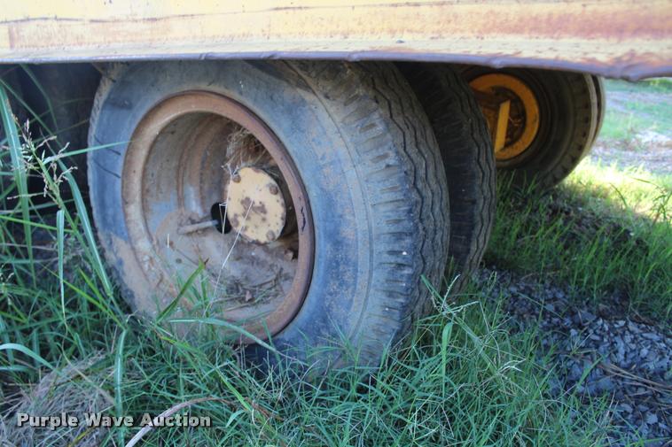 image for item K1966 Shop built equipment trailer