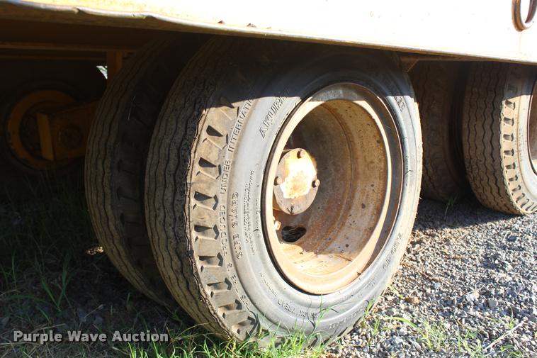 image for item K1966 Shop built equipment trailer