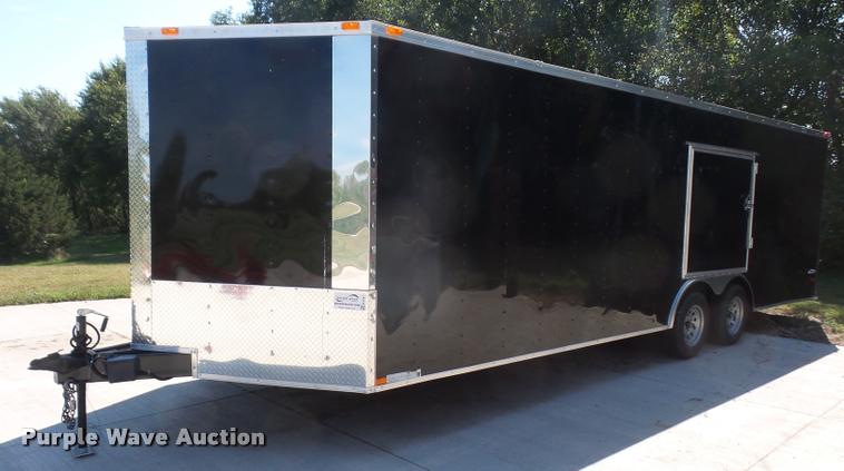 image for item K3707 2016 Freedom 8.5X24TA2 enclosed cargo trailer