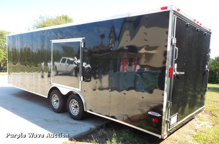 image for item K3707 2016 Freedom 8.5X24TA2 enclosed cargo trailer