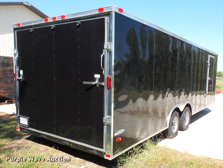 image for item K3707 2016 Freedom 8.5X24TA2 enclosed cargo trailer